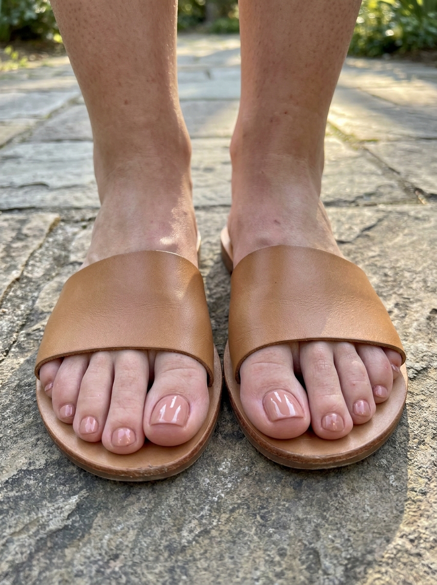 Sandalen Pediküre